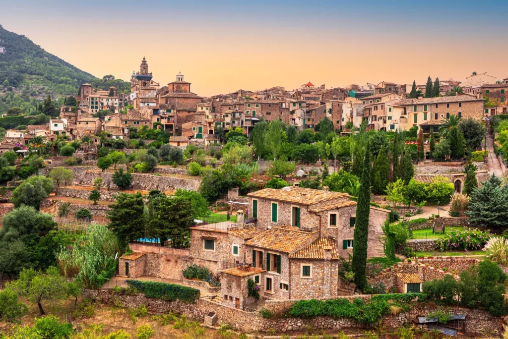 Valldemossa, Mallorca, Spain historic village.