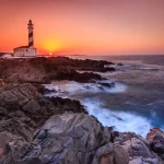 Favaritx Fyrtårn. Menorca