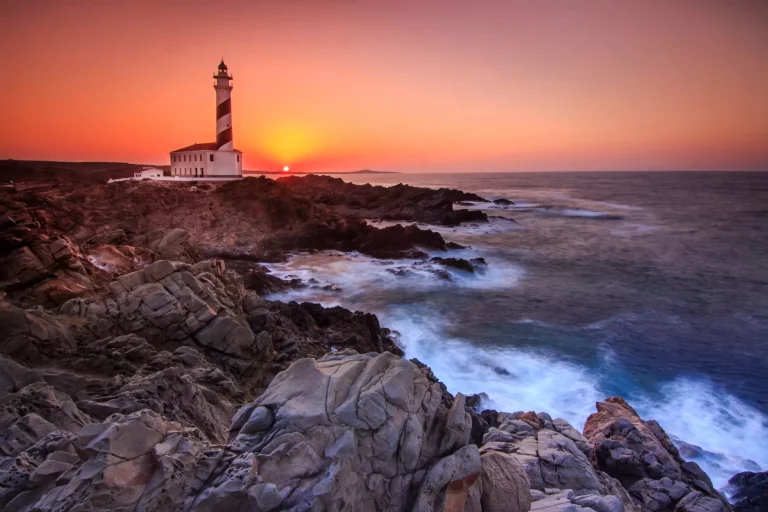 Favaritx Lighthouse. Minorca