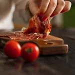 Stukje jamon iberico